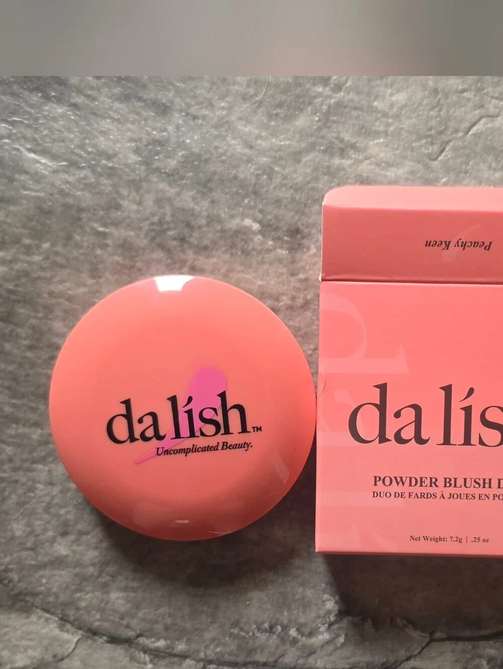 Da Lish Powder Blush Duo — Peachy Keen 0.25oz BNIB